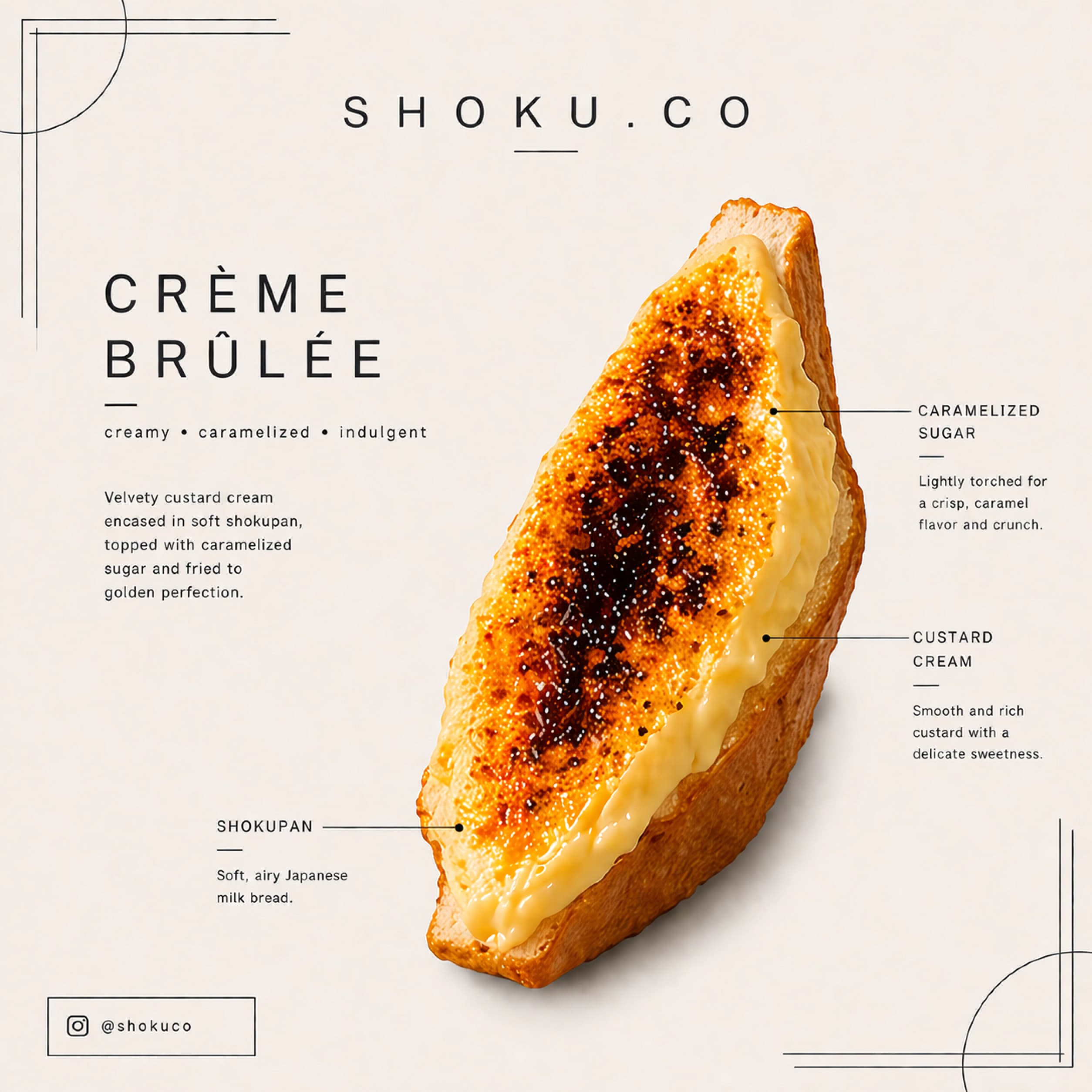 Creme Brulee sando