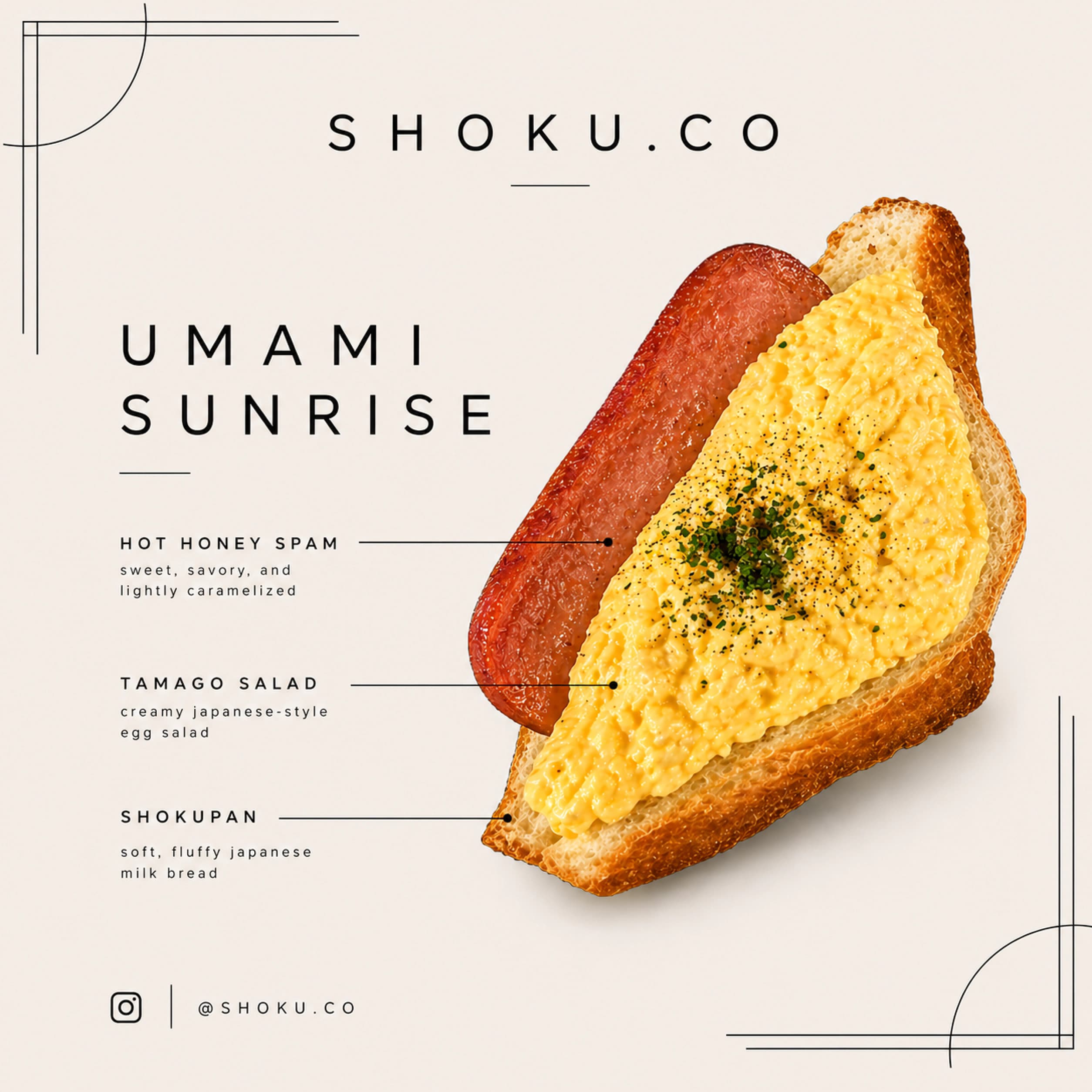 Umami Sunrise sando