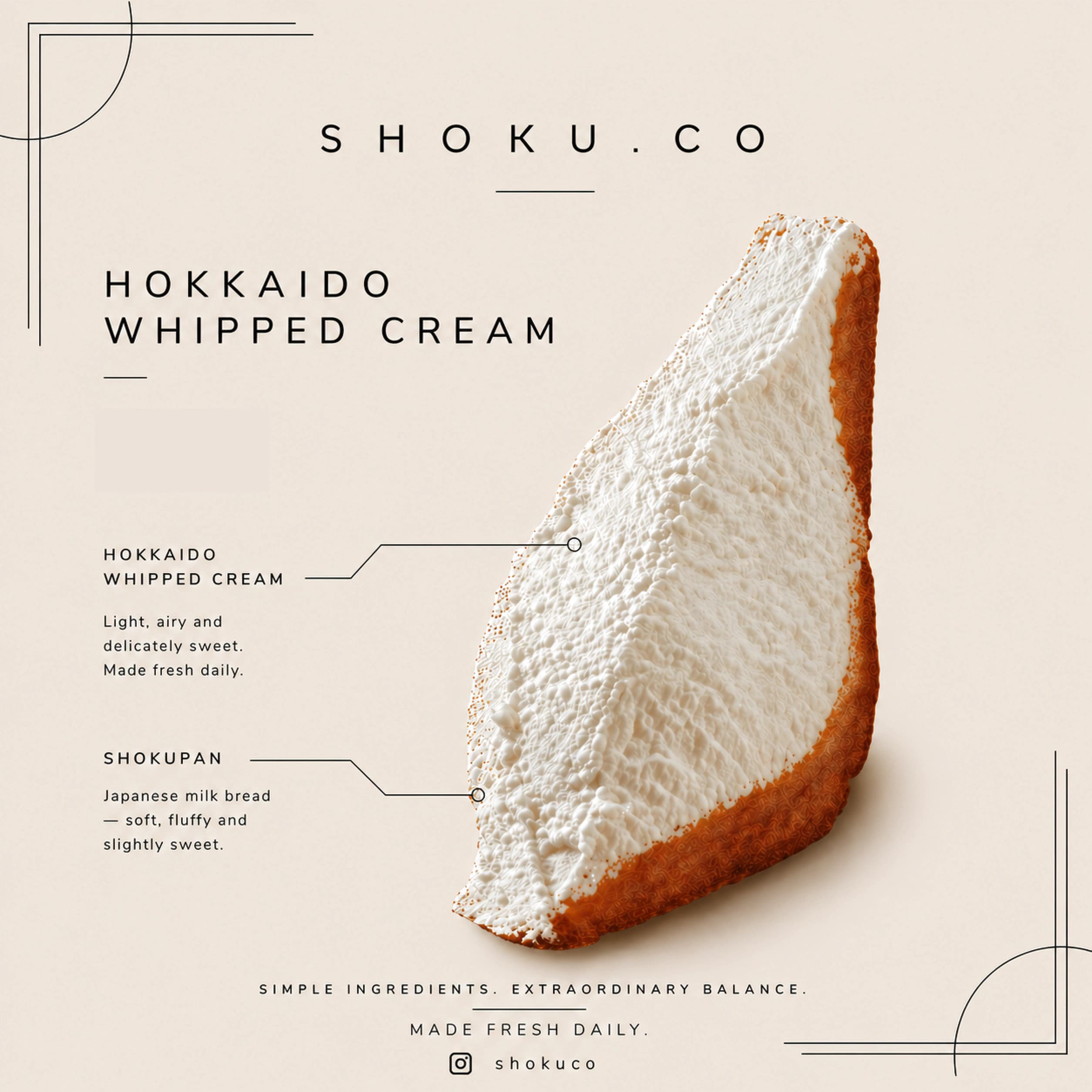 Hokkaido Whipped Cream sando